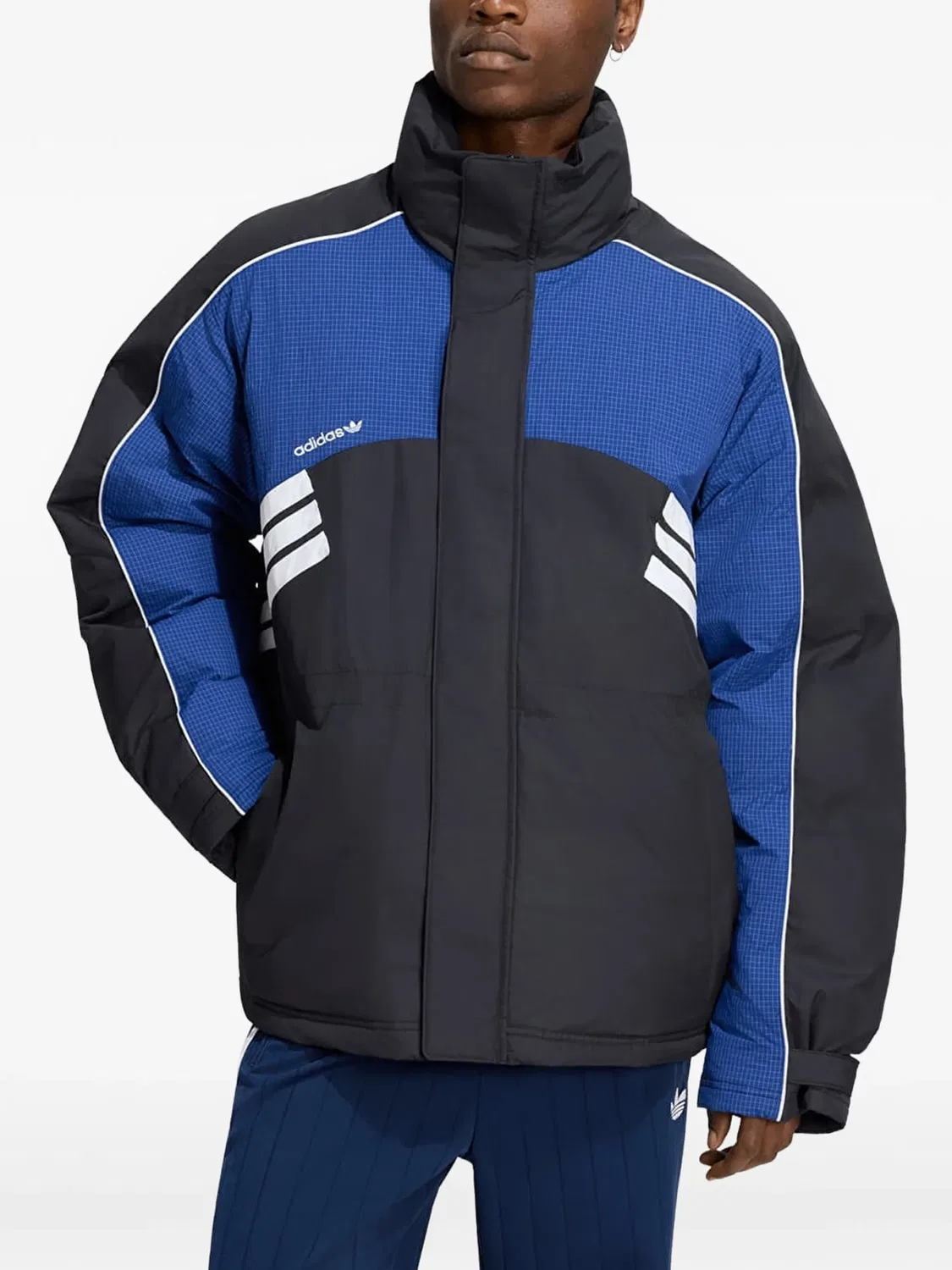 Куртка Cutline оверсайз черная Adidas, черный