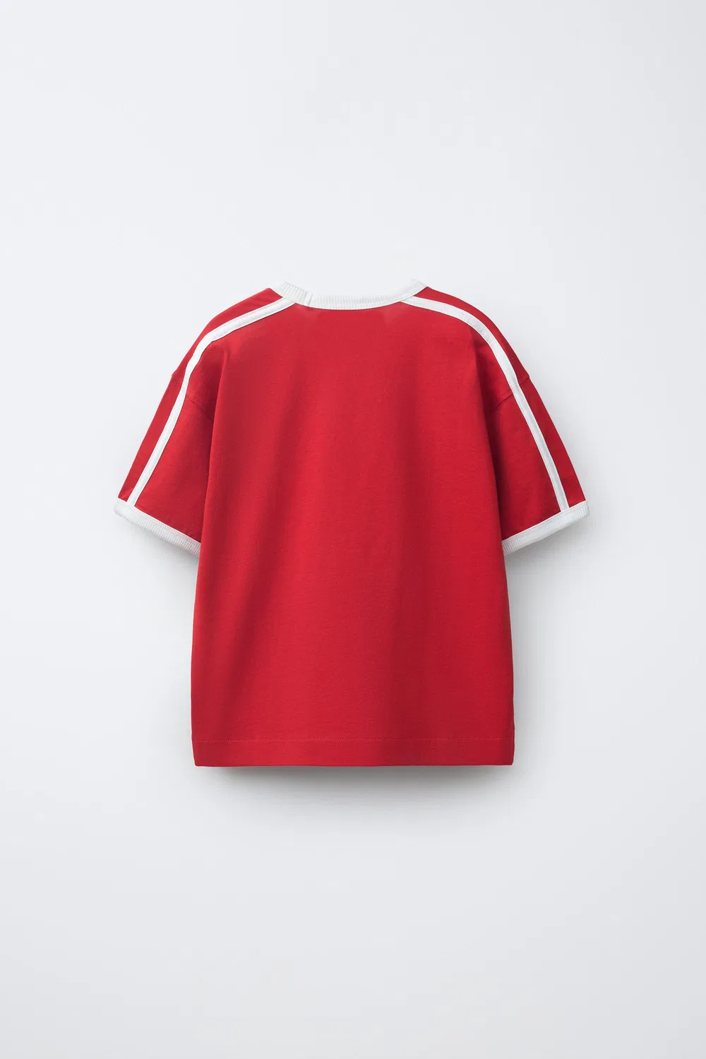 Футболка с лозунгом для бега ZARA, Red — фото 2
