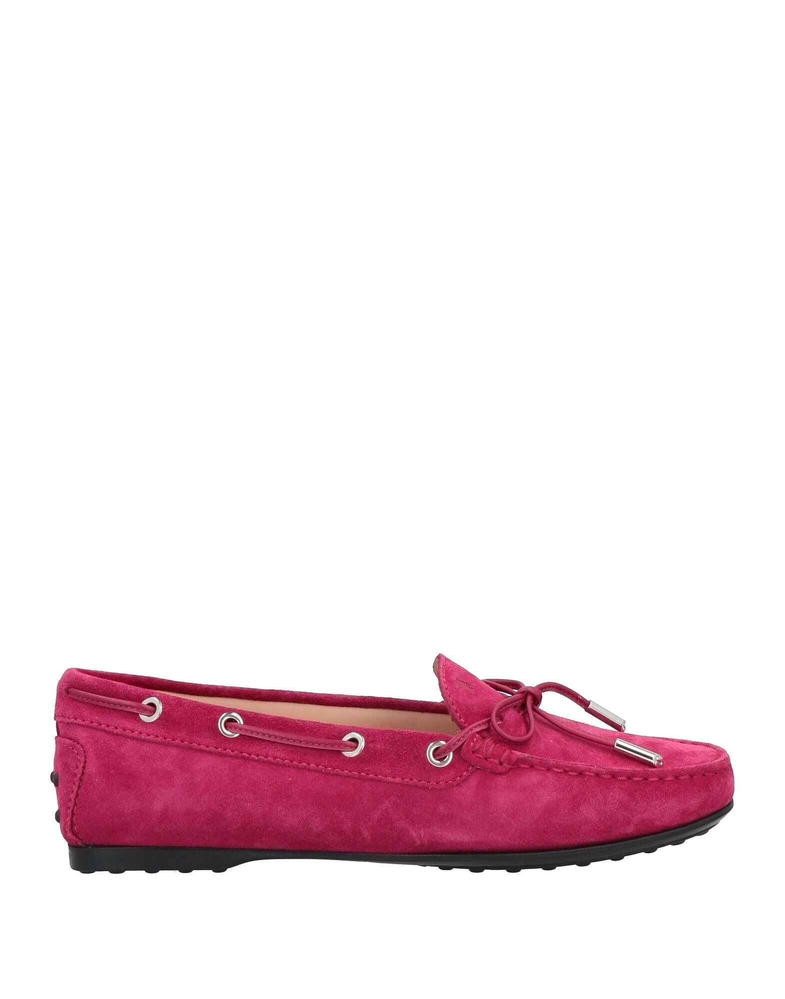 Лоферы Tod'S, гранатовый