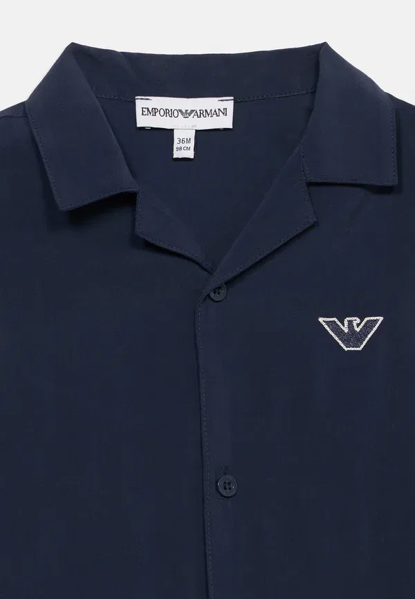 Комплект - шорты Emporio Armani, синий/кремовый — фото 4