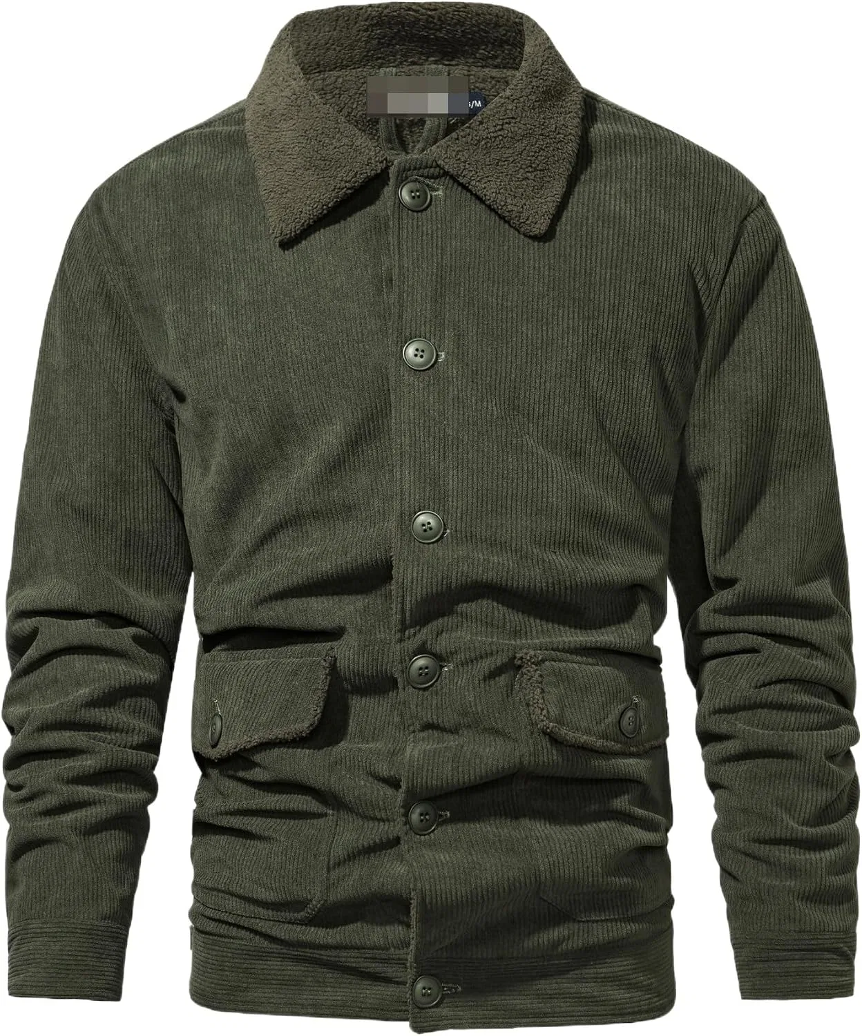 Мужское пальто с капюшоном, Corduroy