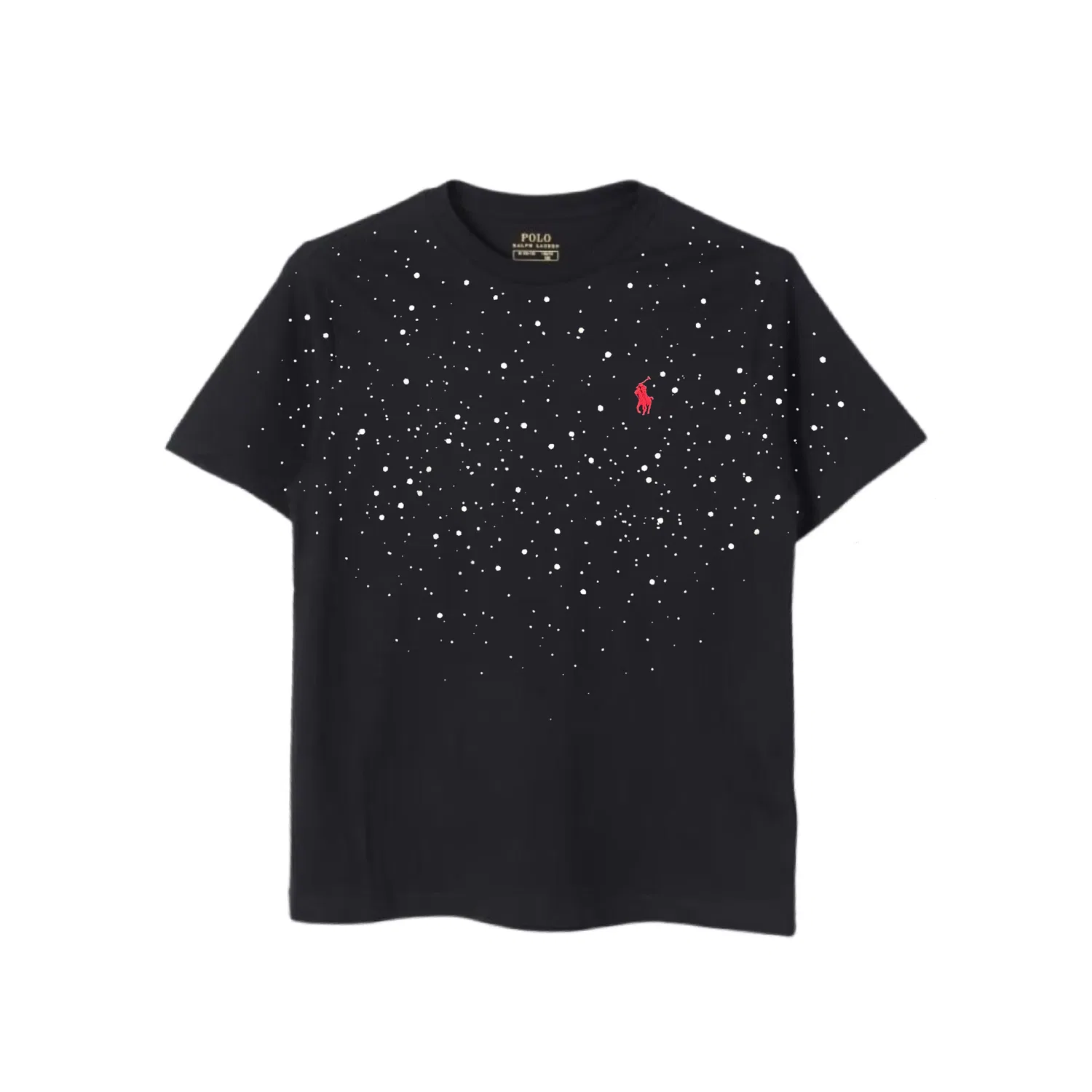 Детская футболка с круглым вырезом Black Polo Ralph Lauren