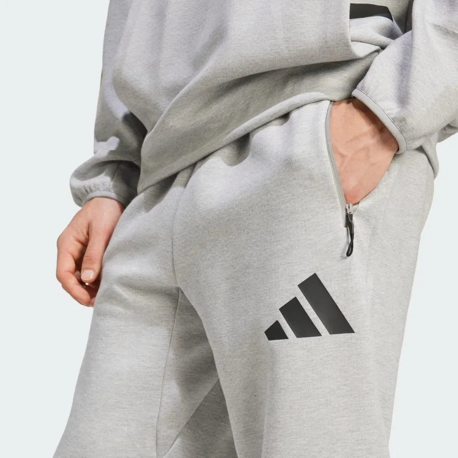 Спортивные брюки с принтом Z.N.E. Pants adidas, Серый — фото 4
