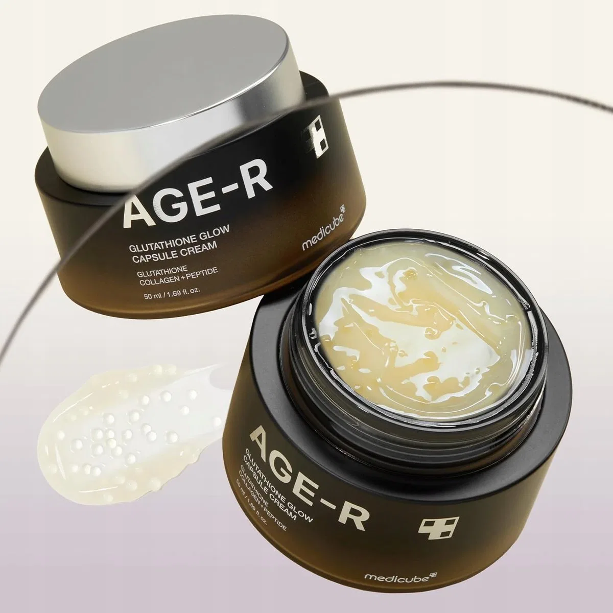 Крем для лица с глутатионом 50 мл MEDICUBE, Glutathione Glow Capsule Cream — фото 2