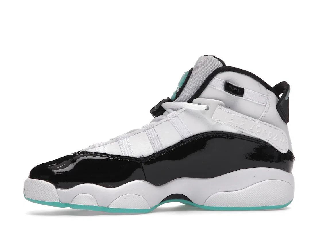 Детские кроссовки Lifestyle Jordan 6 Rings Tropical Twist (GS) Jordan, White/Black/Igloo — фото 3