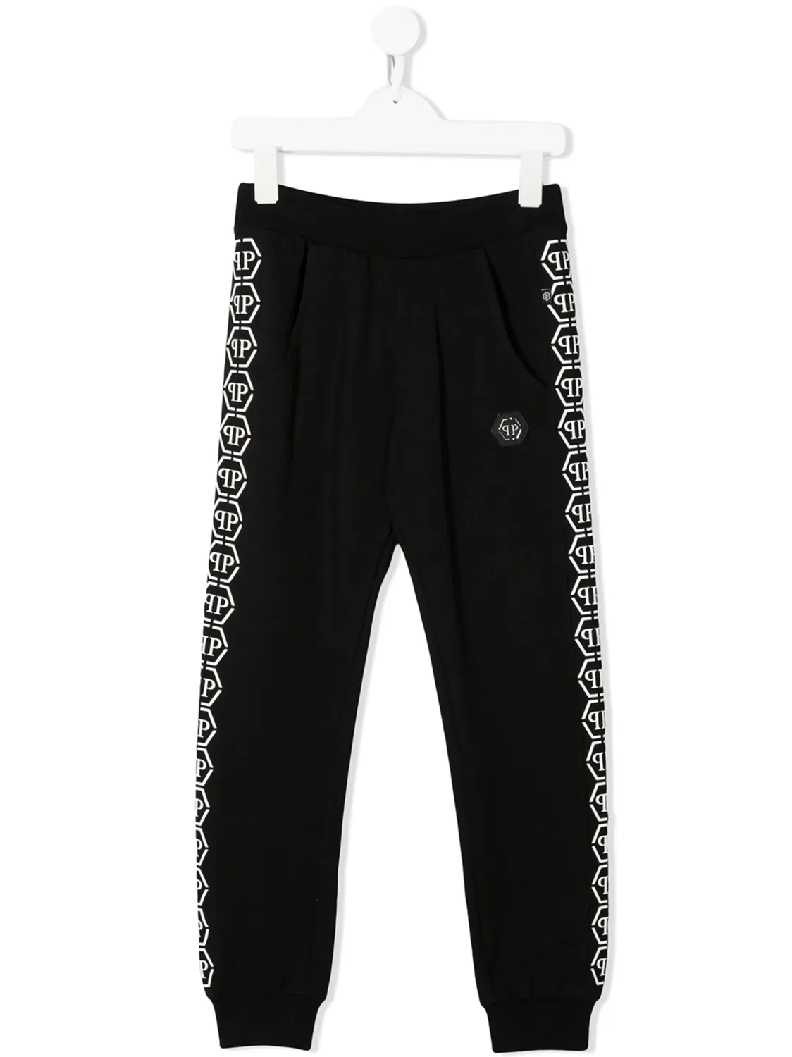 Трековые брюки с лентой‑логотипом Philipp Plein, черный