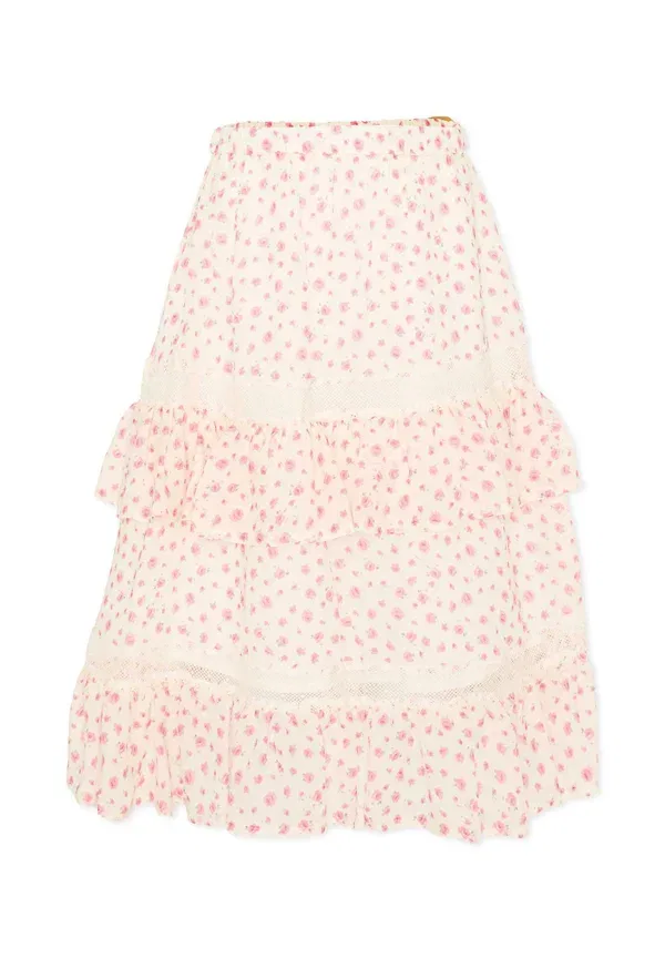 Юбка кружевная Casual - a-line skirt Philosophy Di Lorenzo Serafini, розовый