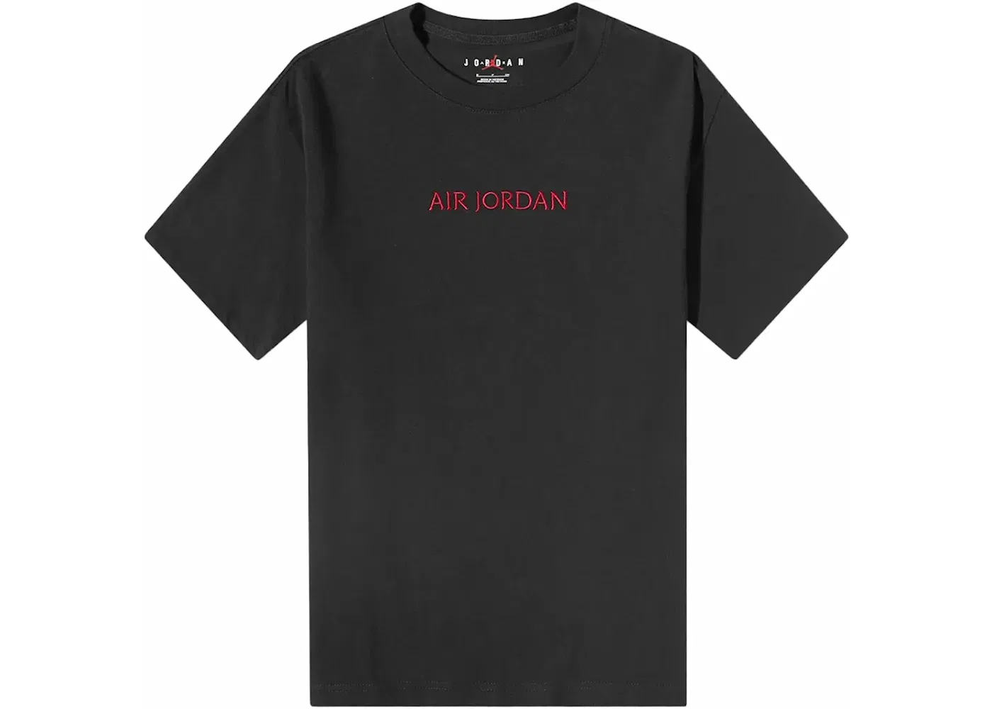 Мужская футболка с принтом Nike Tee, Black/Gym Red