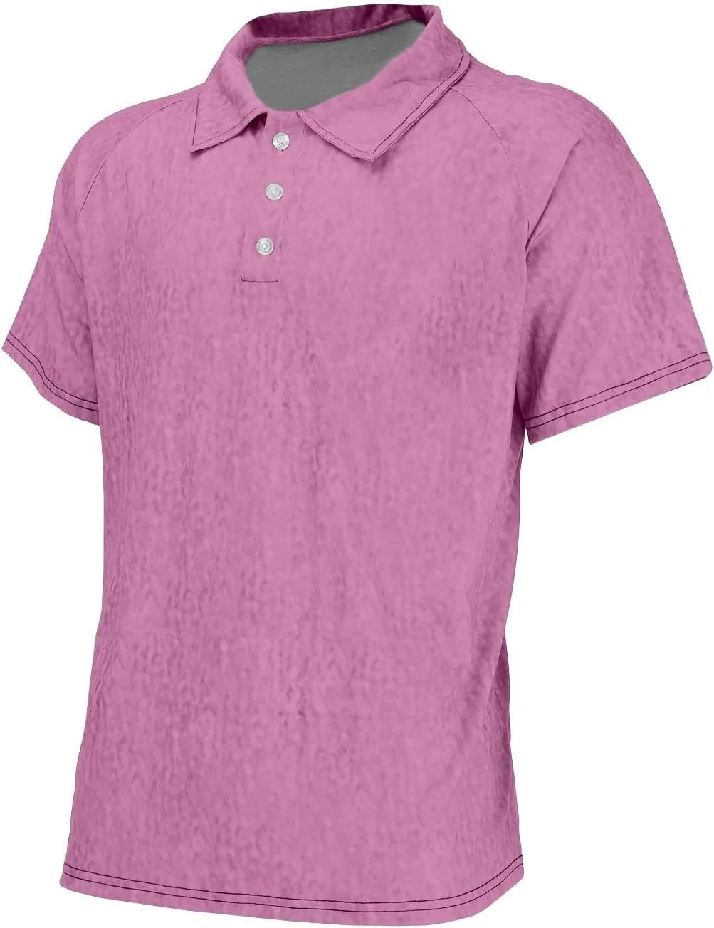 Мужская футболка свободного кроя с кислотной стиркой Heavyweight Cotton, Pink — фото 4