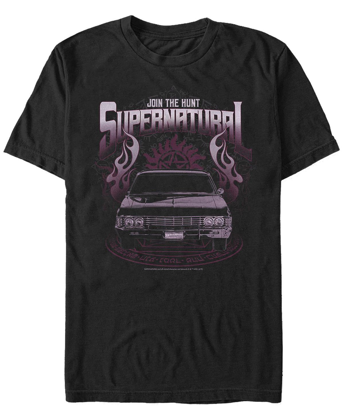 

Мужская футболка с коротким рукавом supernatural road tour Fifth Sun, черный