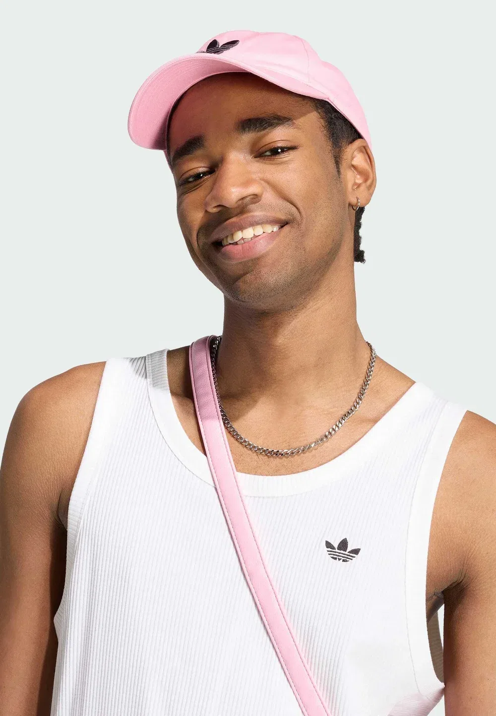 Qc255 - верхняя часть Adidas Originals, White — фото 3
