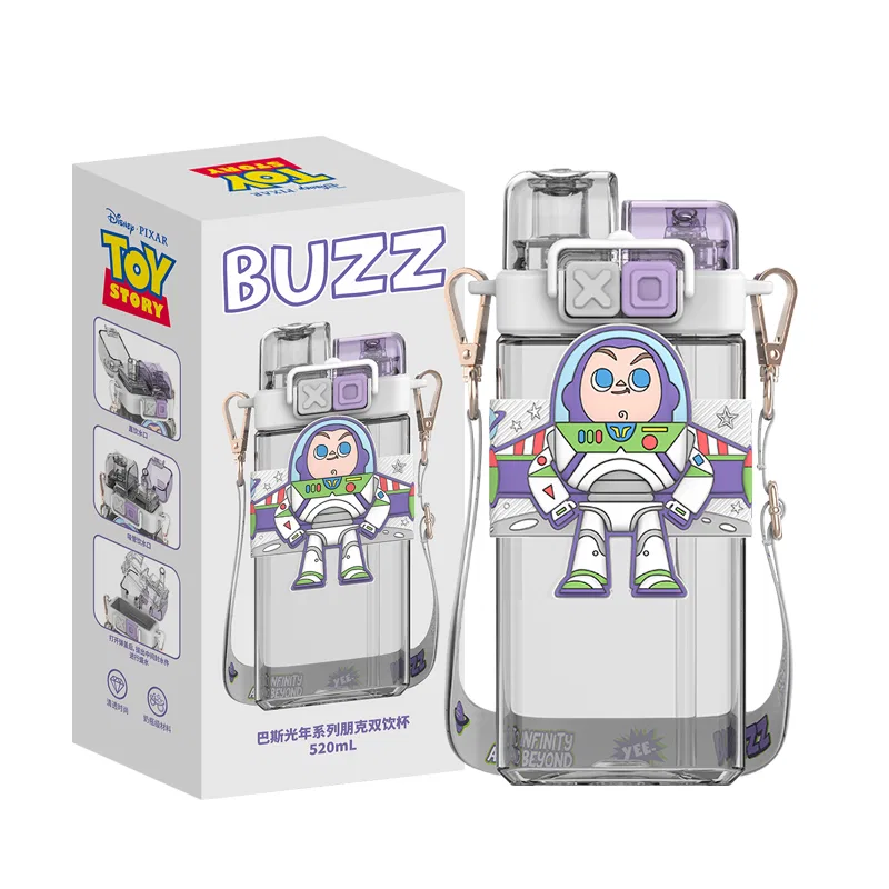 Детская кружка с принтом Buzz Lightyear, 520 мл, Disney, Blue