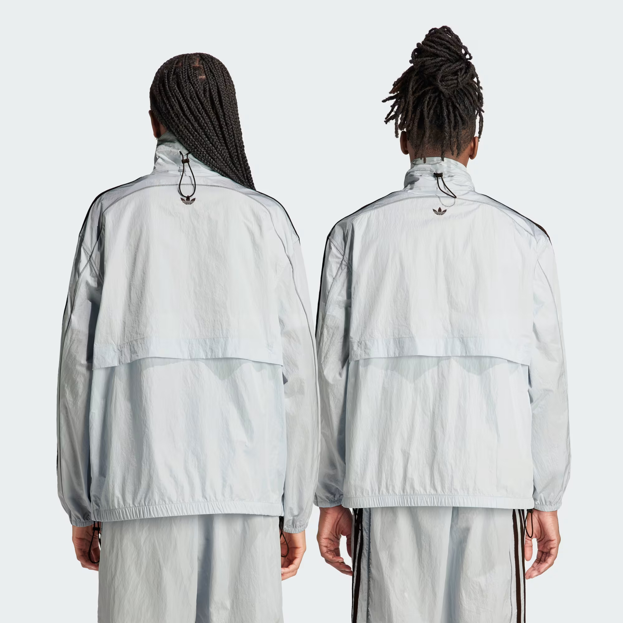 Куртка Adidas Originals Wales Bonner Statement Nylon, голубой — фото 4