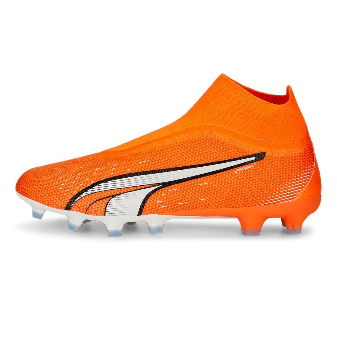 

Футбольные бутсы Ultra Match LL FG/AG PUMA, оранжевый/белый