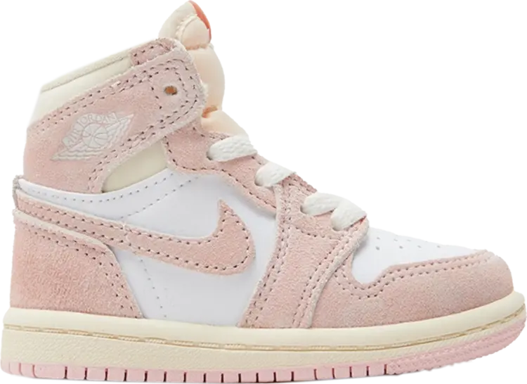 

Кроссовки Air Jordan 1 Retro High OG TD Washed Pink, розовый