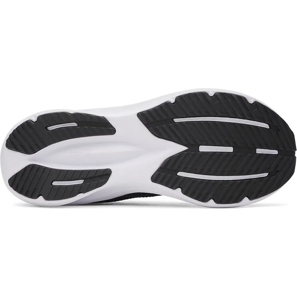 Детские кроссовки Charged+ Assert 11 для бега Under Armour, Black/Black/White — фото 4