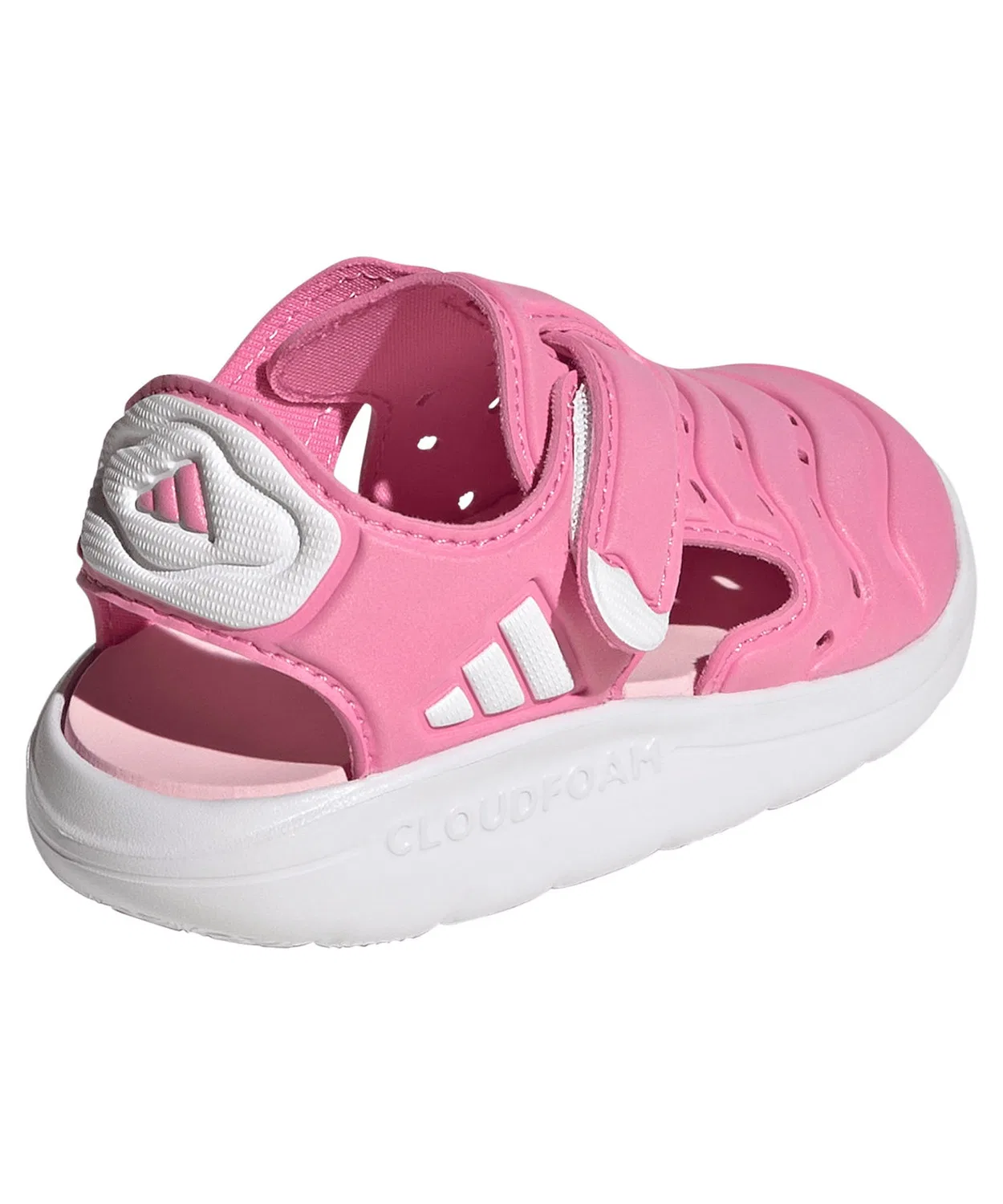 Детские сандалии с закрытым носком Adidas WATER SANDAL 2, Розовый — фото 4