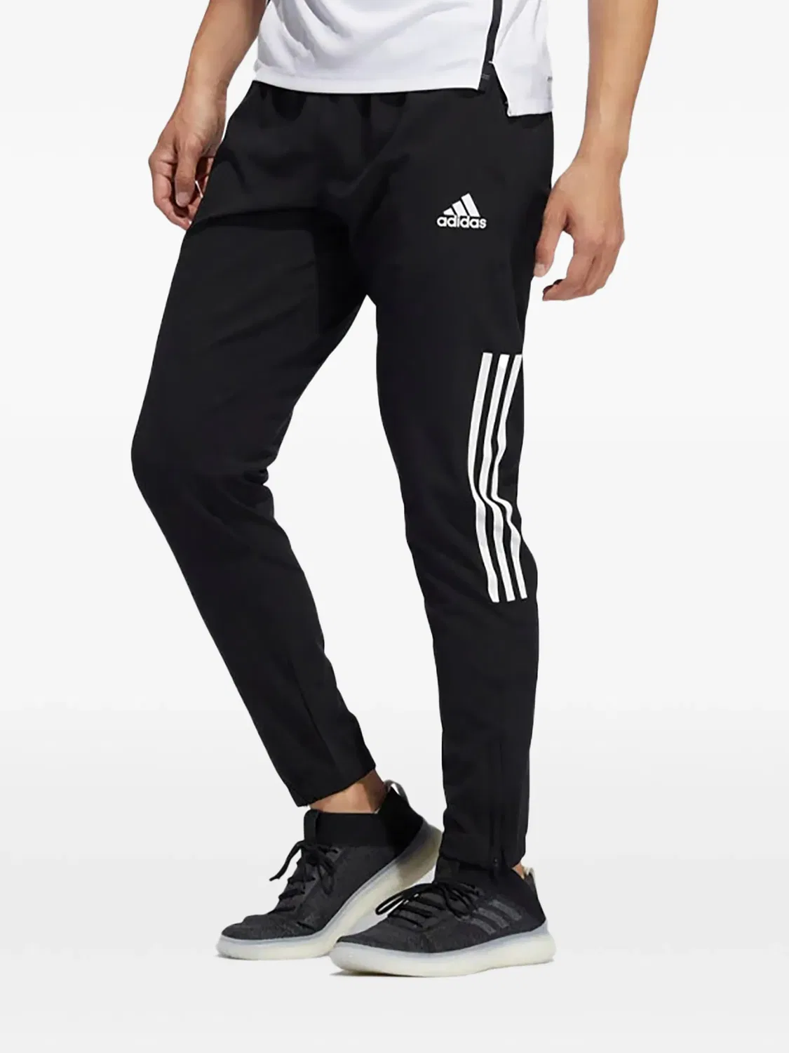 Спортивные брюки 3-Stripes Adidas, черный