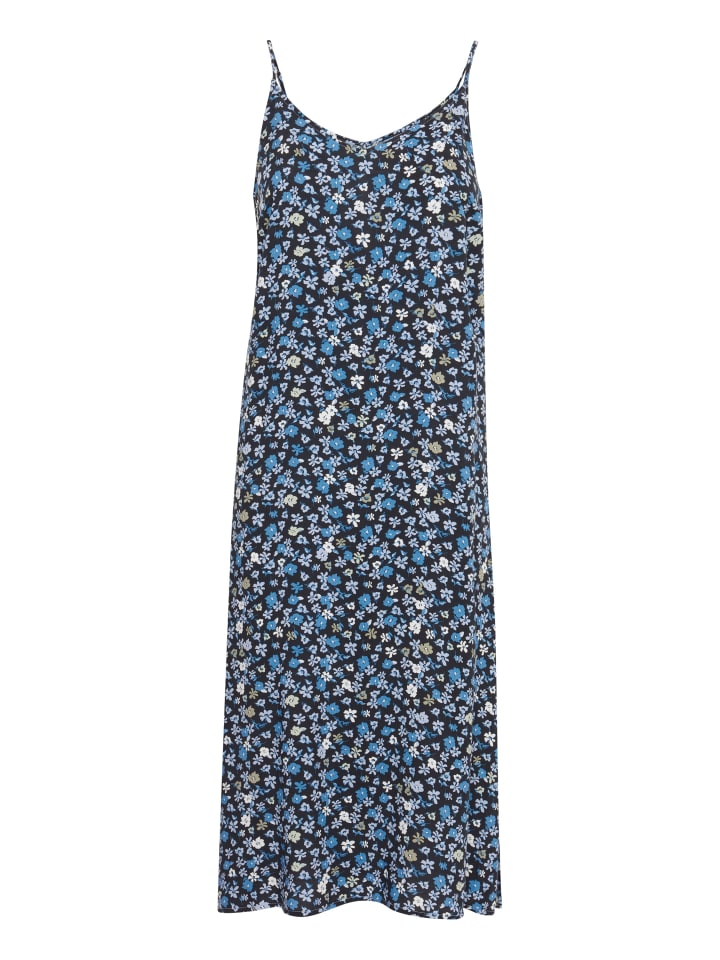 

Короткое платье b.young Druckkleid BYMMJOELLA SLIP DRESS - 20809725 Langes Kleid mit Print, синий