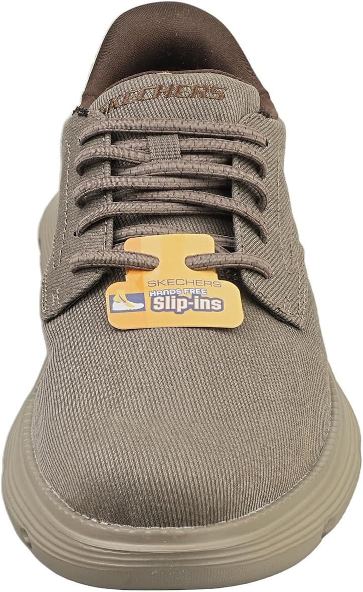 Мужские кроссовки Skechers Garza - Clive, Dark Taupe — фото 3