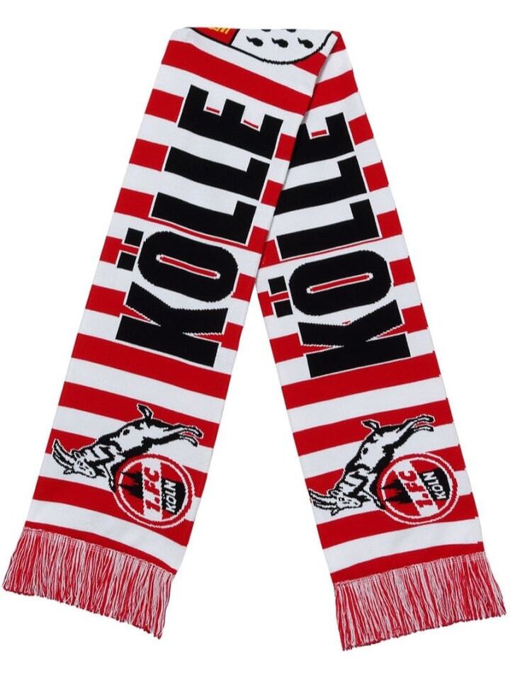 

Шарф Fußballverein 1 FC Köln, красный