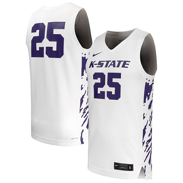

Мужская баскетбольная футболка #25 Kansas State Wildcats Nike