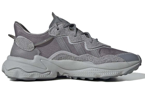 Кроссовки оригиналы ozweego shoes Adidas, серый — фото 2