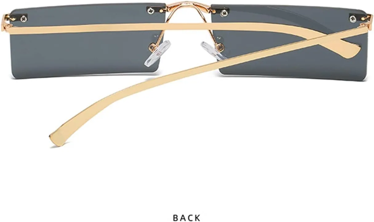 

Солнцезащитные очки без оправы, маленькая оправа, для уличной стрельбы, для мужчин и женщин, для отдыха на природе (Цвет: F, Размер: Средний) 2026 года MTZJH, C