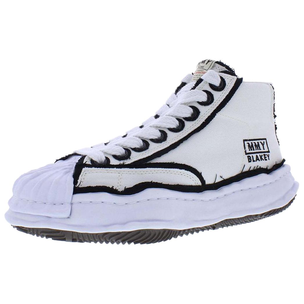

MIHARA YASUHIRO Блейки устойчивые к истиранию мид-топ кроссовки мужские white