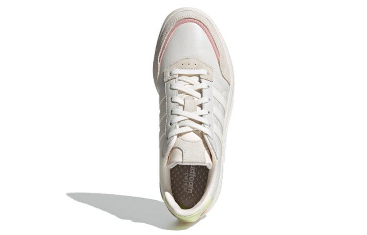 Кеды (WMNS) adidas neo Courtmaster White/Brown FV8110 — фото 4