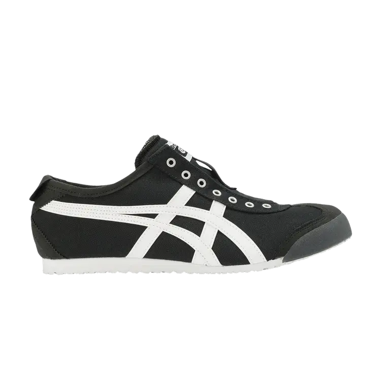 

Шлепанцы Onitsuka Tiger Mexico 66 Slip-On Black White, черный