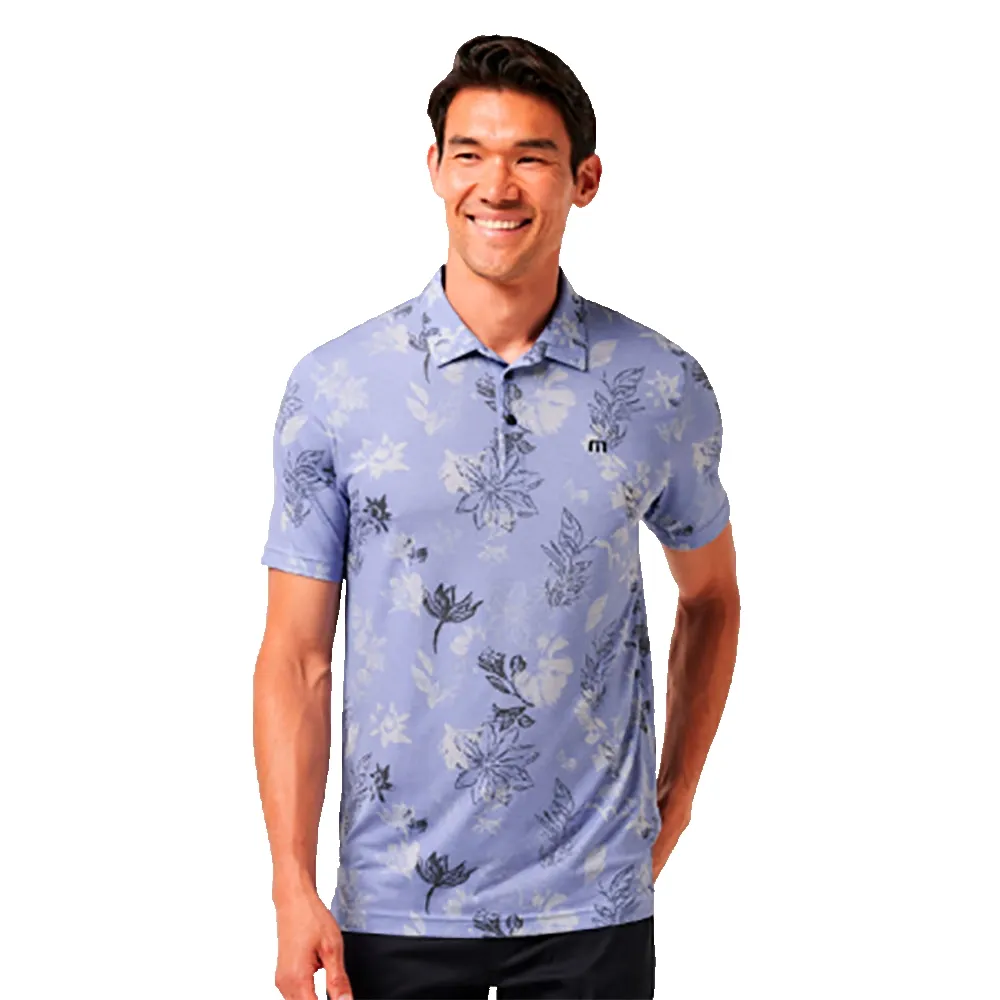 

Поло с коротким рукавом Travis Mathew Featherweight Cruise, фиолетовый