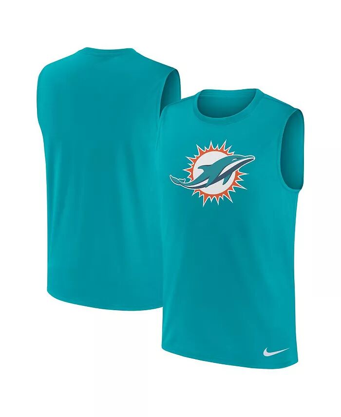 

Мужская майка Aqua Miami Dolphins Blitz Legend Muscle Perform Nike