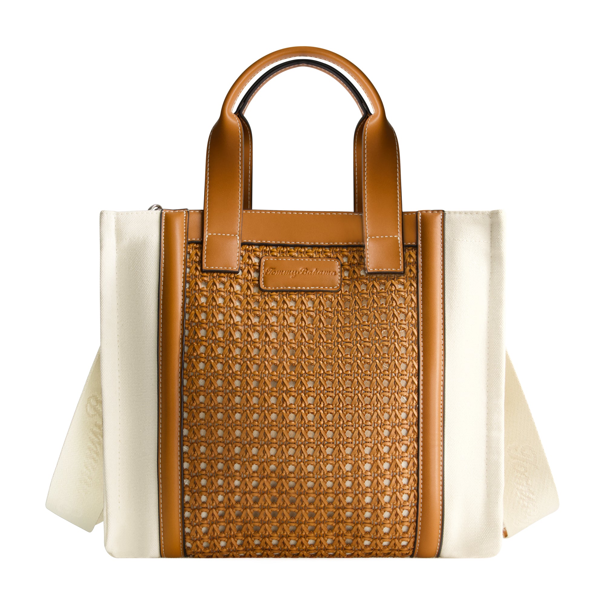 

Сумка-тоут Tommy Bahama Woven среднего размера, коричневый