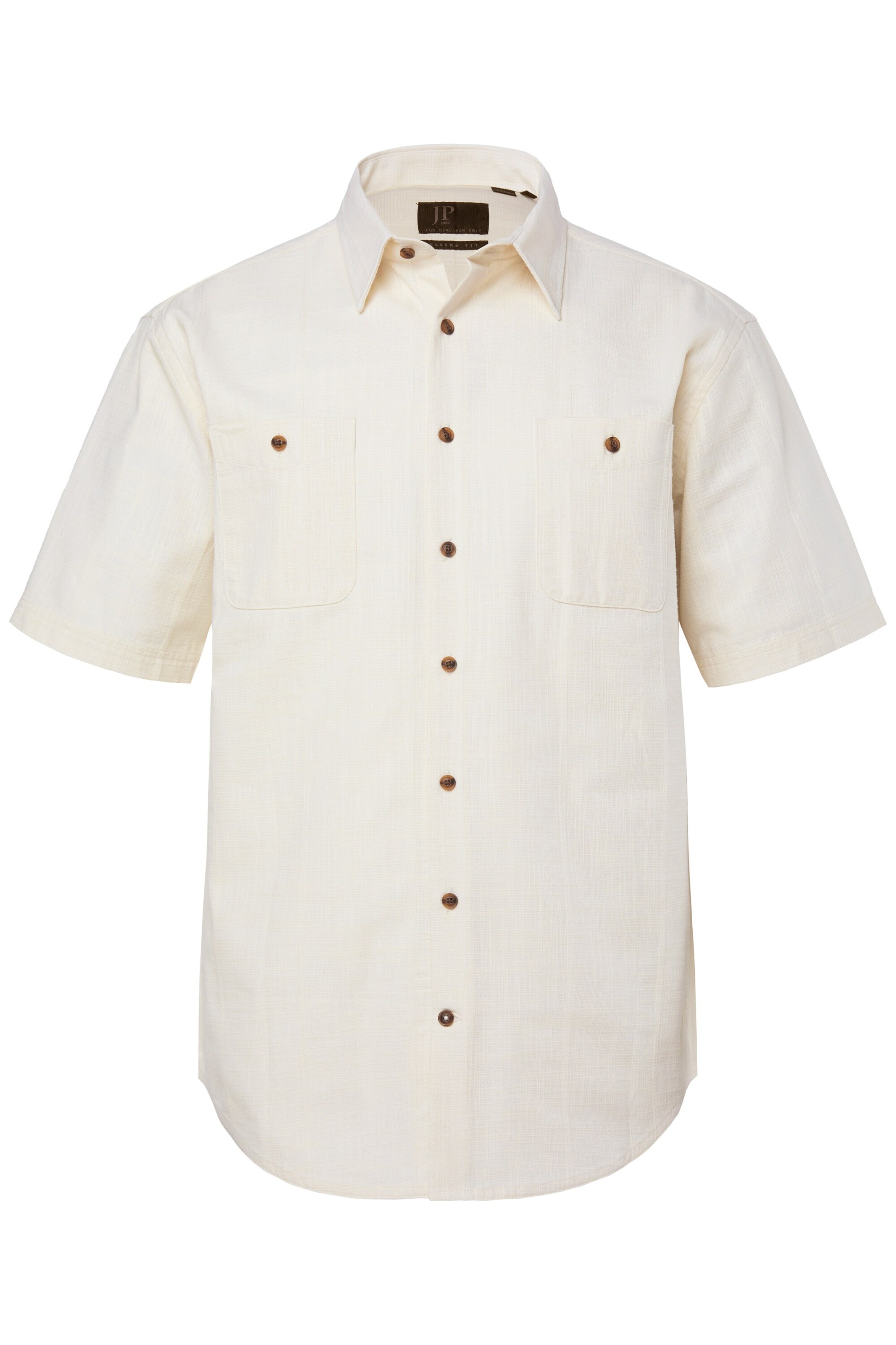 

JP1880 Рубашка на пуговицах Regular fit в цвете Off White