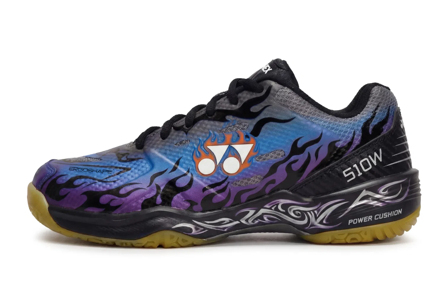 Кроссовки для бадминтона Power Cushion YONEX Black Blue Purple Silver