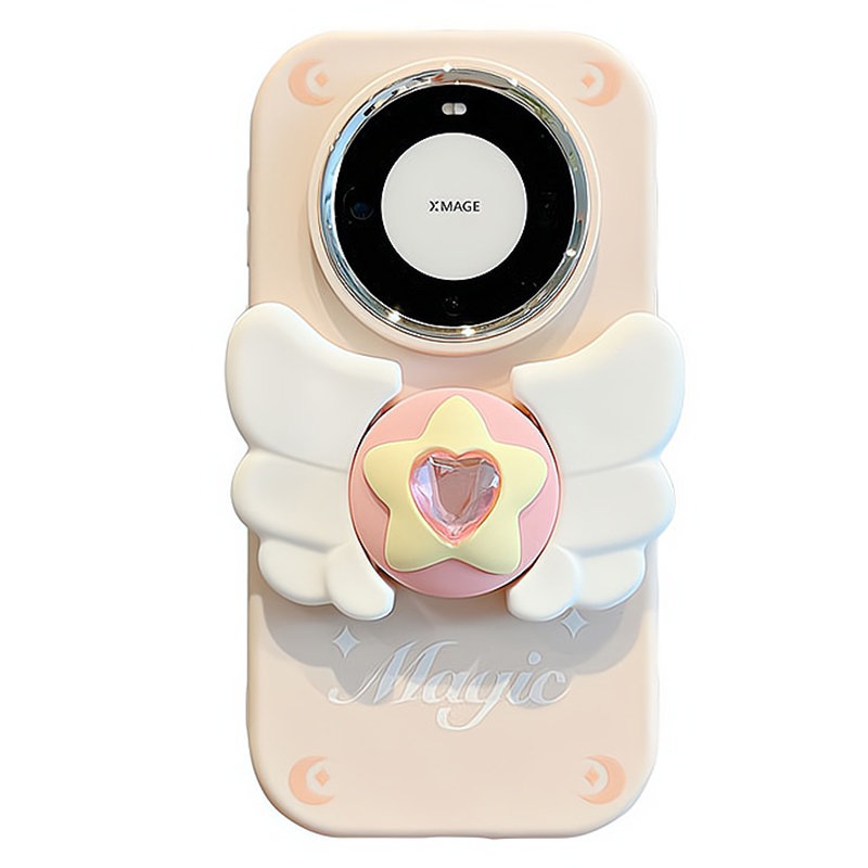 

Чехол для телефона SSCP Shang Shang Cheng Pin Sscp, Moon shell with pink letters