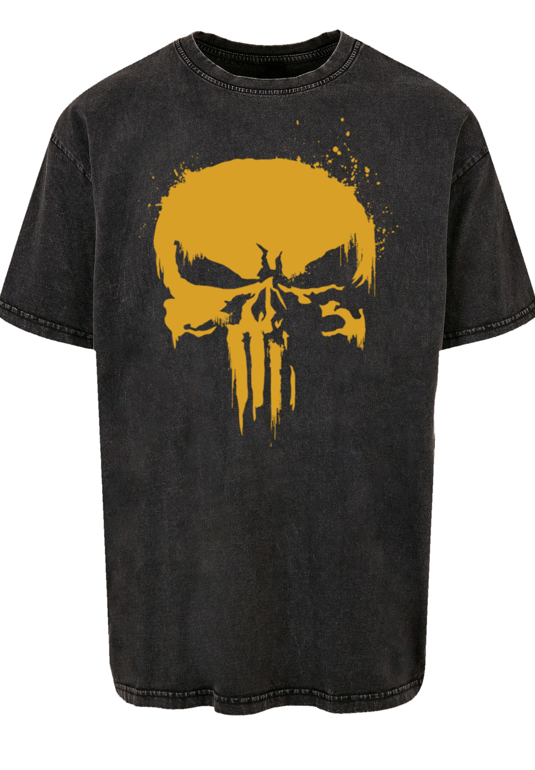

Футболка F4NT4STIC Marvel Punisher Gold, черный
