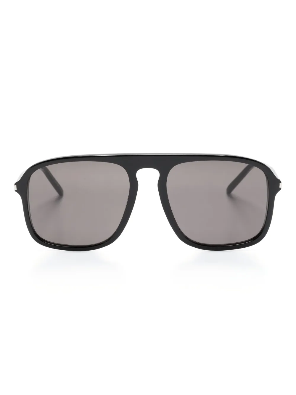 

Солнцезащитные очки-пилоты SL590 Saint Laurent Eyewear, черный