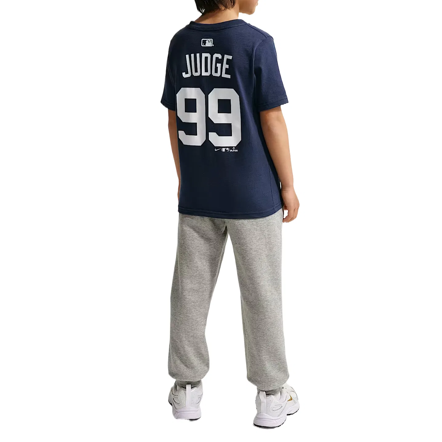 Футболка детская X MLB с круглым вырезом Nike, Dark Navy Blue — фото 3