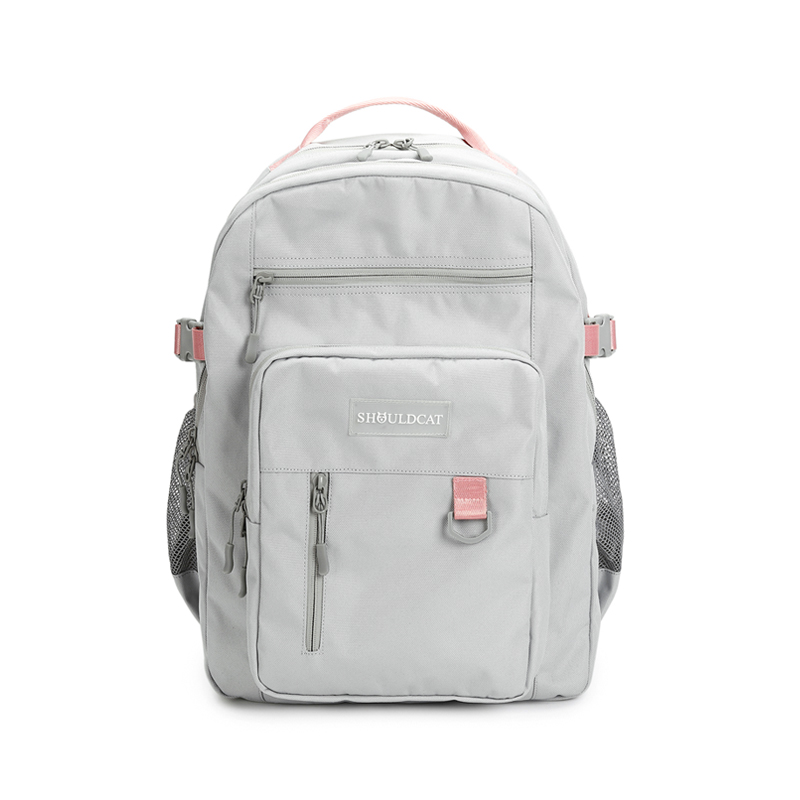 

Рюкзак Shouldcat, серый & розовый