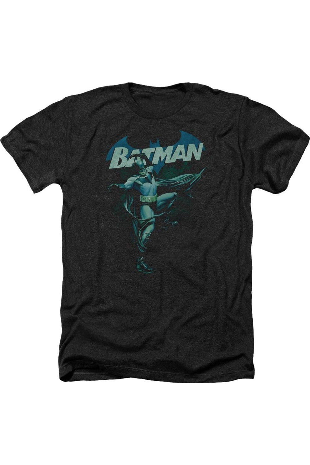 

Футболка Batman Blue Bat Adult Heather Gildan, черный