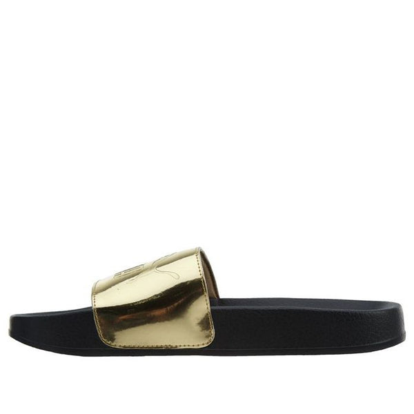 

Тапочки leadcat mirror 'gold black' Puma, черный