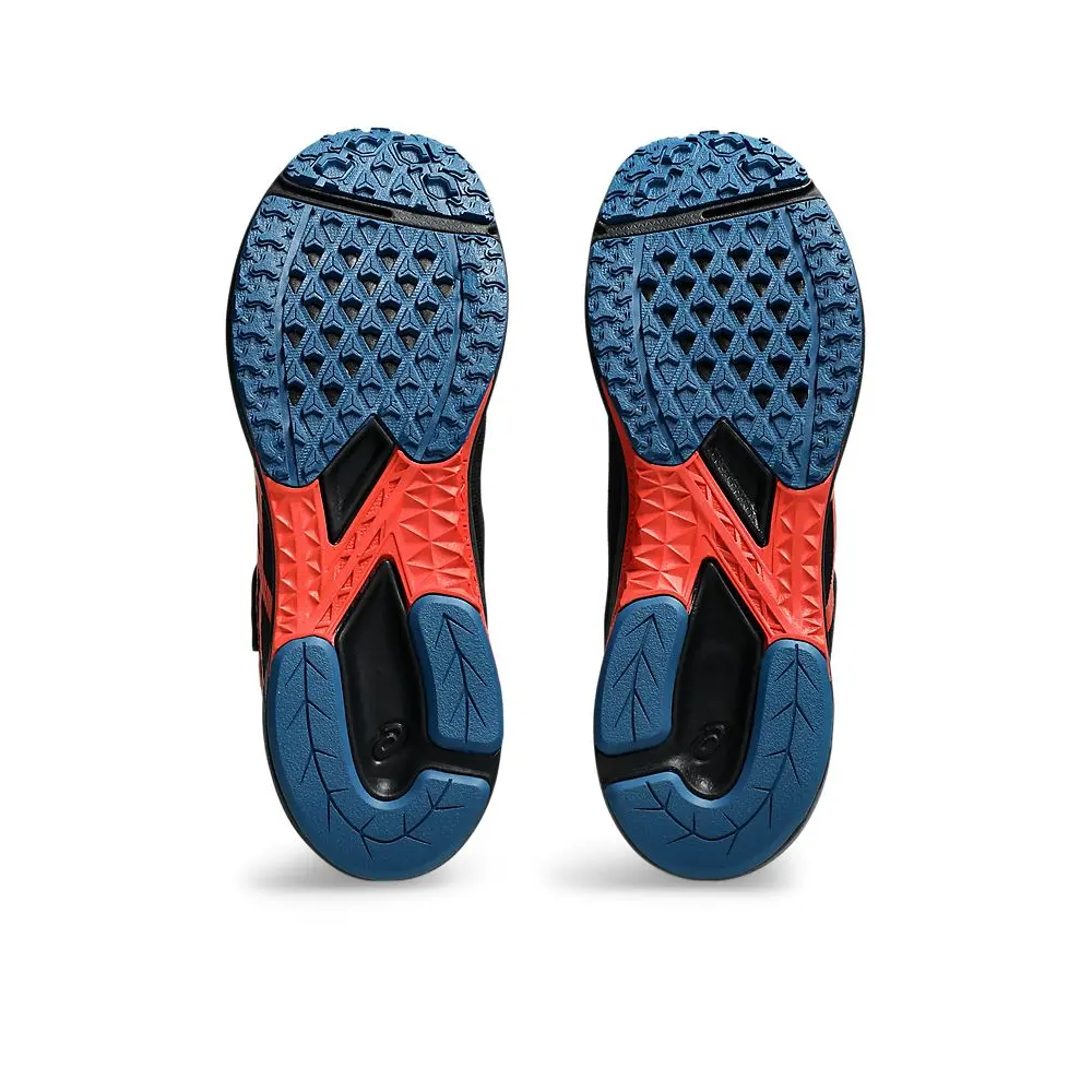 Дышащие поддерживающие низкие повседневные кроссовки для детей Kids' ASICS, черный — фото 3