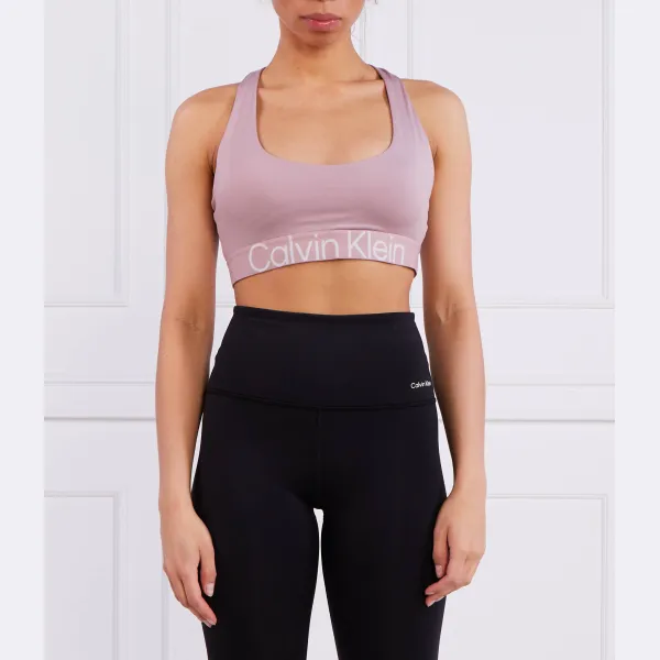 

Топ Calvin Klein, розовый