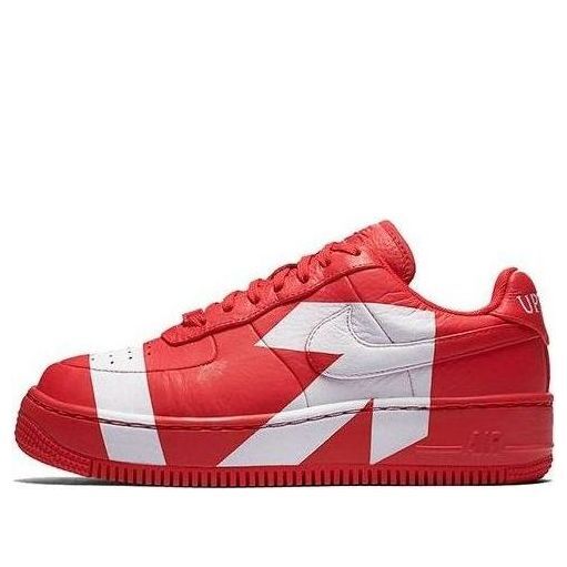 Кроссовки air force 1 low upstep Nike, красный