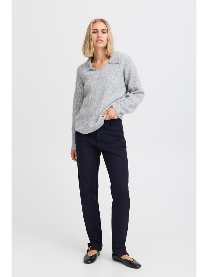 

Pulz Повседневные брюки PZBINDY, стандартный крой, цвет темно-сапфировый