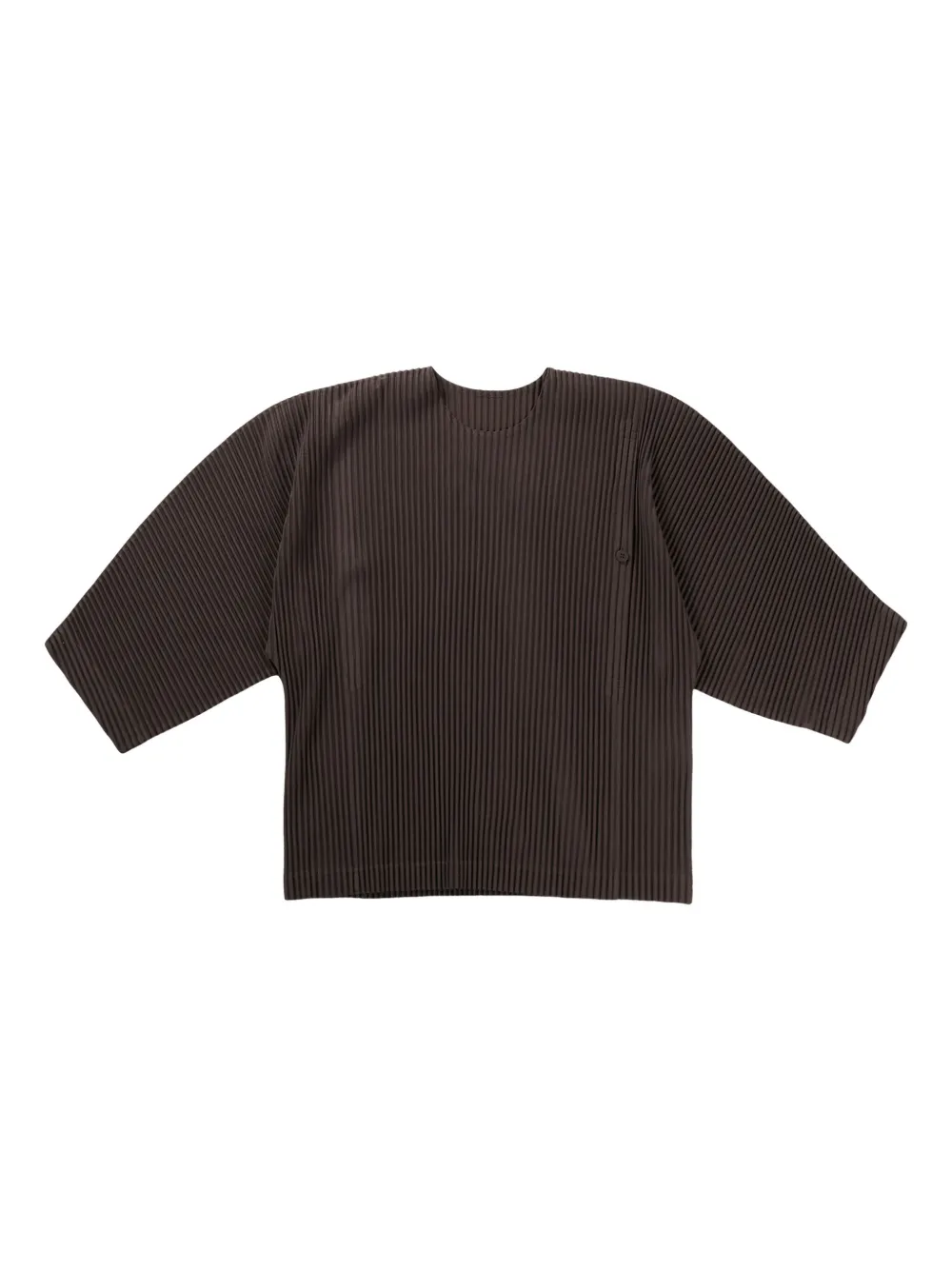 

Плиссированный джемпер Homme Plissé Issey Miyake, коричневый