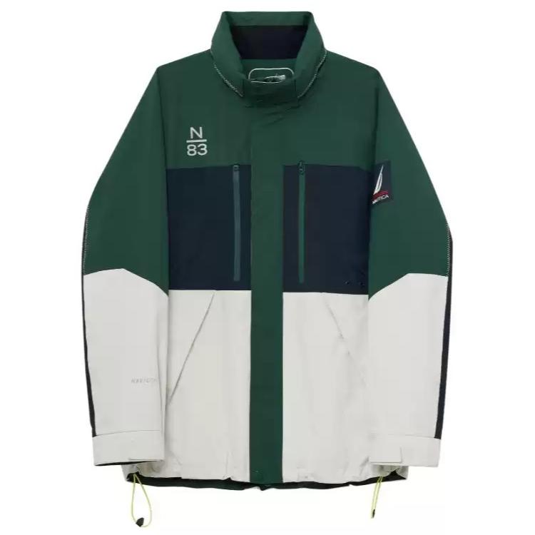 

NAUTICA Куртка мужская зеленая каменная, 0ZM Stone Green (233)