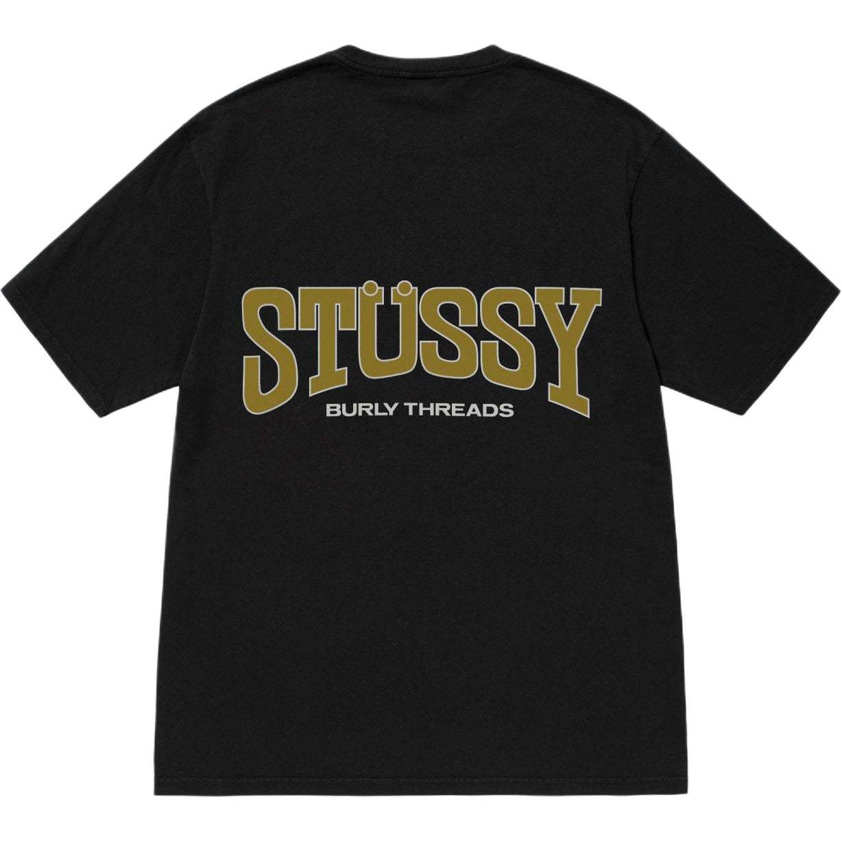 Футболка Burly Threads Pigment Dyed Stussy, белый — фото 4